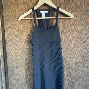 Charcoal Tiered Top
